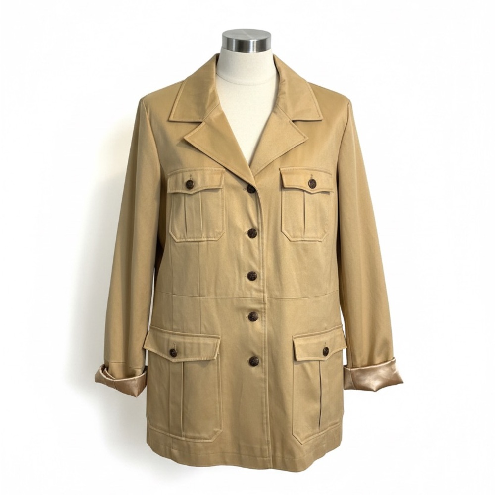 Rachel Zoe Utility Jacket in Tan